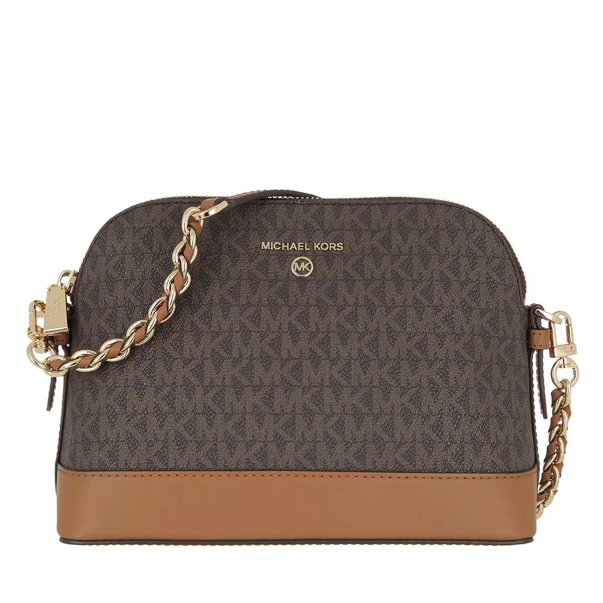 Michael Kors Umhängetasche - Jet Set Charm Large Dome Crossbody - Gr. unisize - in Braun - für Damen von Michael Kors