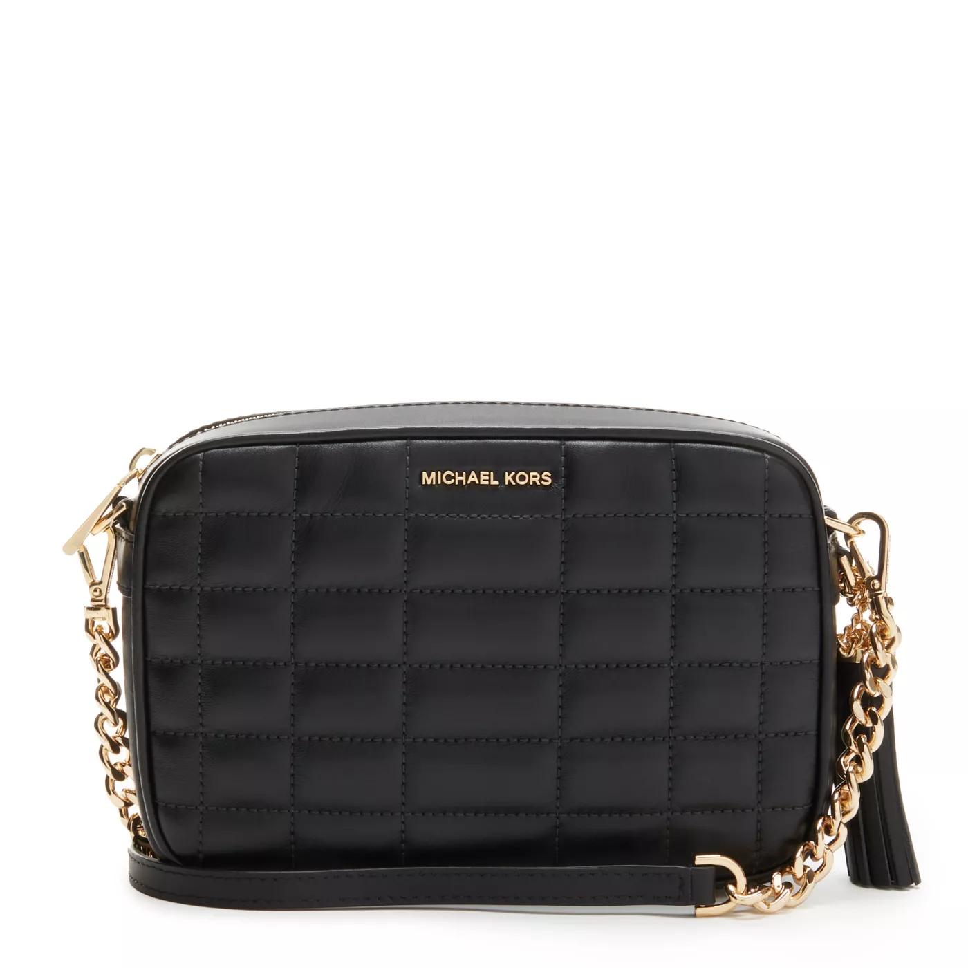 Michael Kors Umhängetasche - Michael Kors Jet Set Zwarte Kalfsleren Handtas 32R - Gr. unisize - in Schwarz - für Damen von Michael Kors