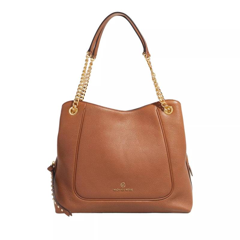 Michael Kors Umhängetasche - Piper Large Chain Shoulder Tote - Gr. unisize - in Braun - für Damen von Michael Kors