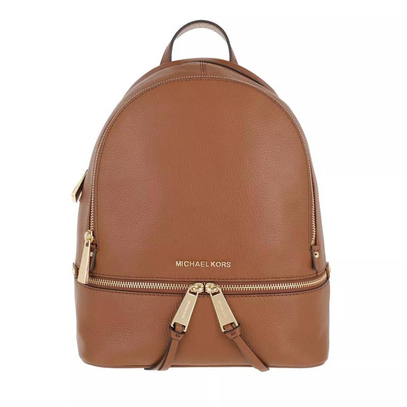 Michael Kors Umhängetasche - Rhea Zip Backpack - Gr. unisize - in Cognacbraun - für Damen von Michael Kors