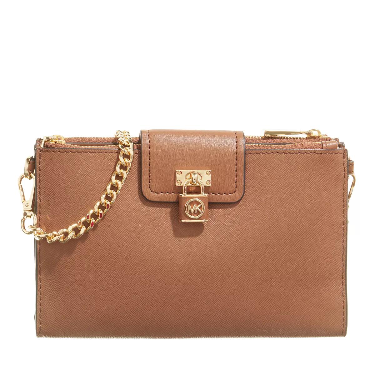 Michael Kors Umhängetasche - Ruby Small Dbl Zip Crossbody - Gr. unisize - in Cognacbraun - für Damen von Michael Kors