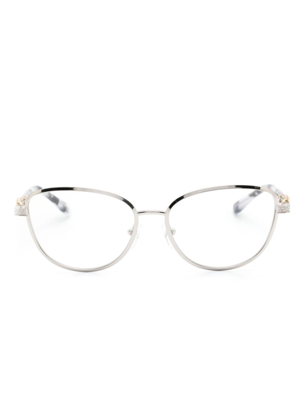 Michael Kors butterfly-frame glasses - Grey von Michael Kors