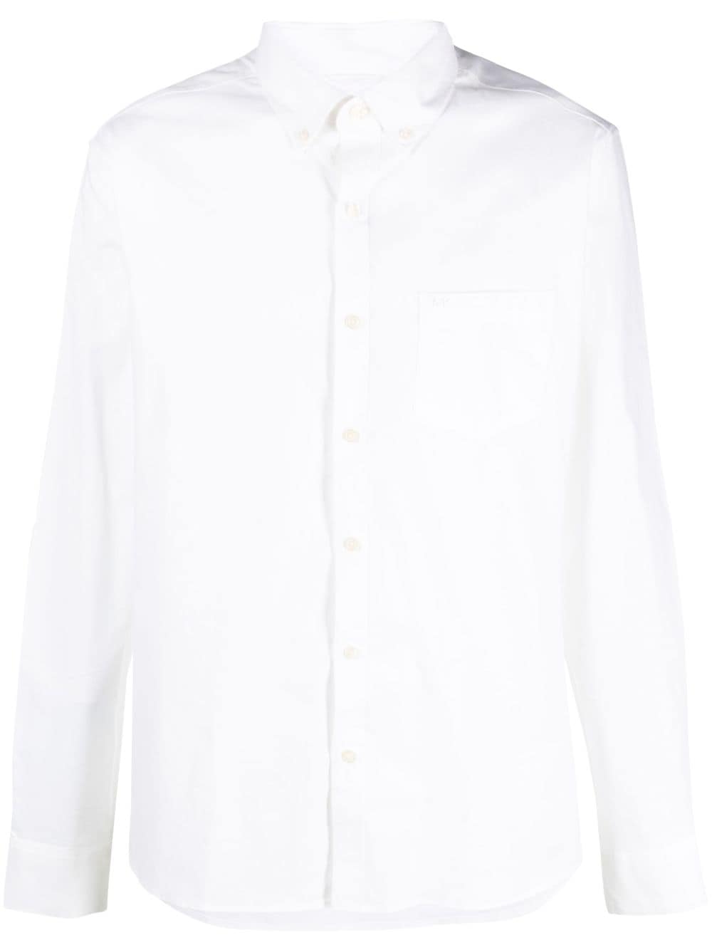 Michael Kors button-down collar cotton shirt - White von Michael Kors