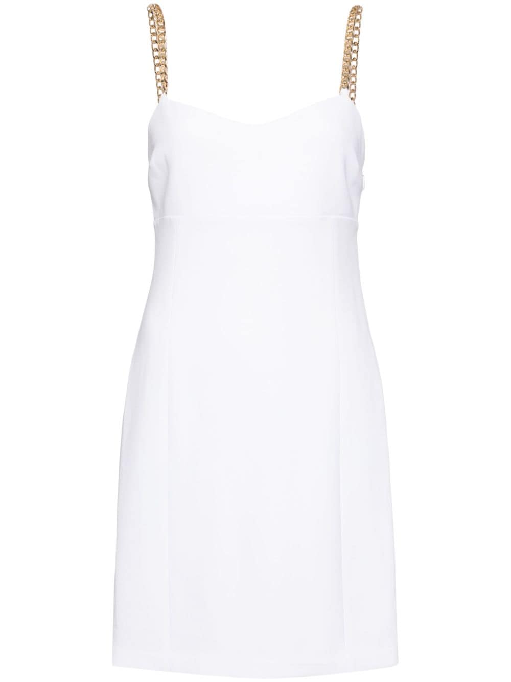 Michael Kors chain-strap slip minidress - White von Michael Kors