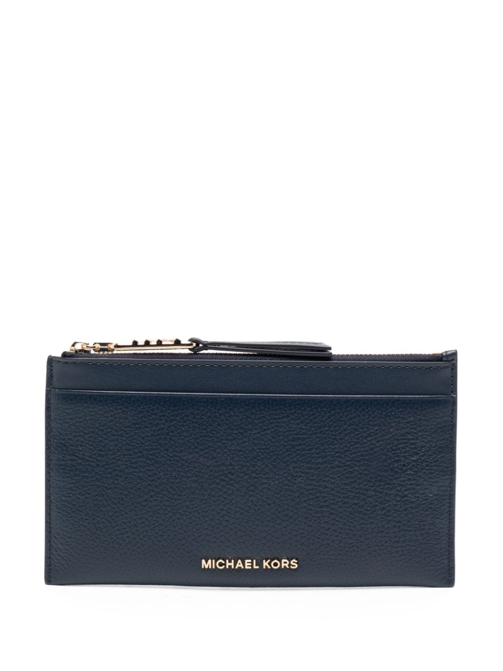 Michael Kors large Empire leather cardholder - Blue von Michael Kors