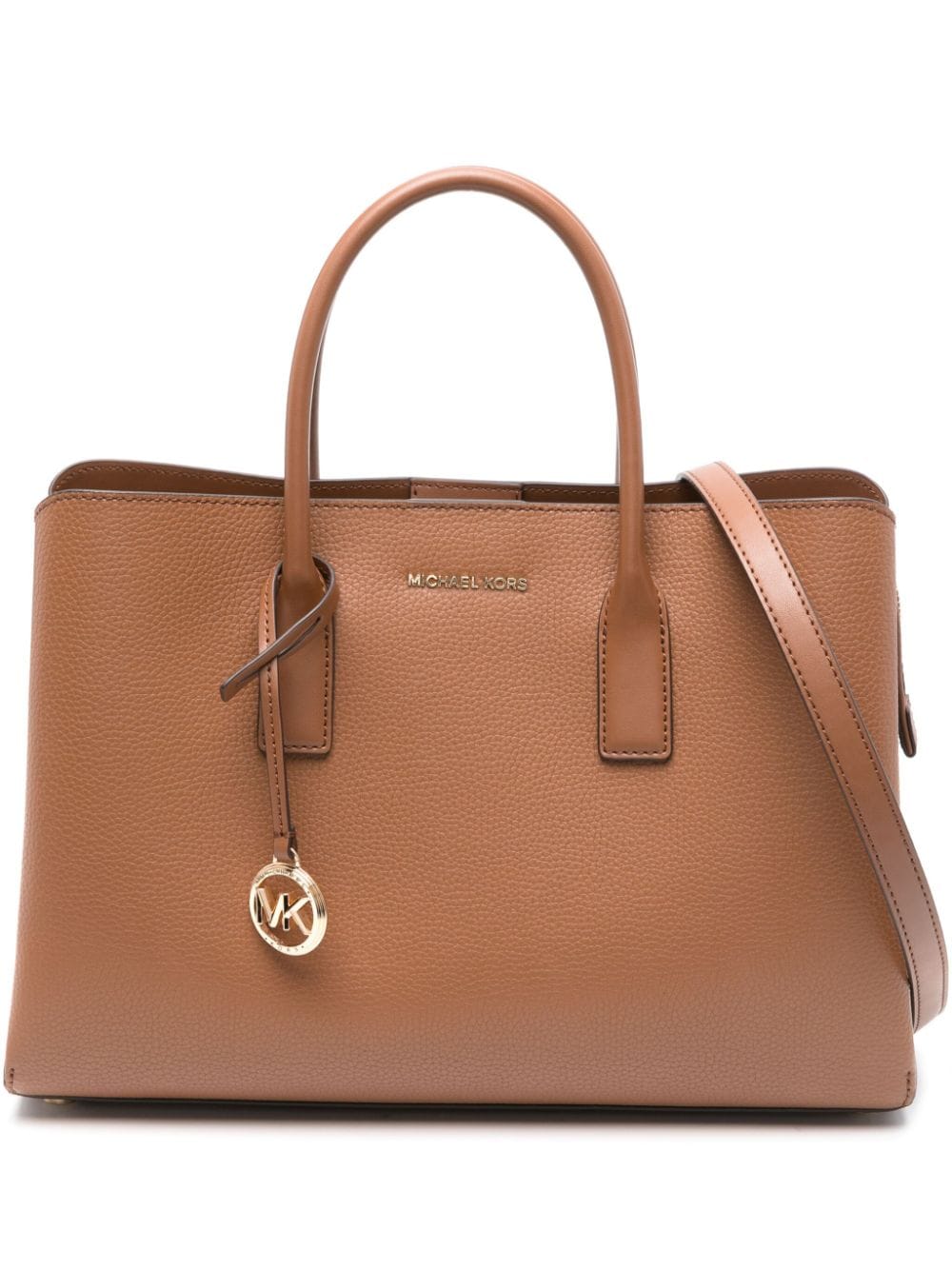 Michael Kors large Ruthie leather tote bag - Brown von Michael Kors