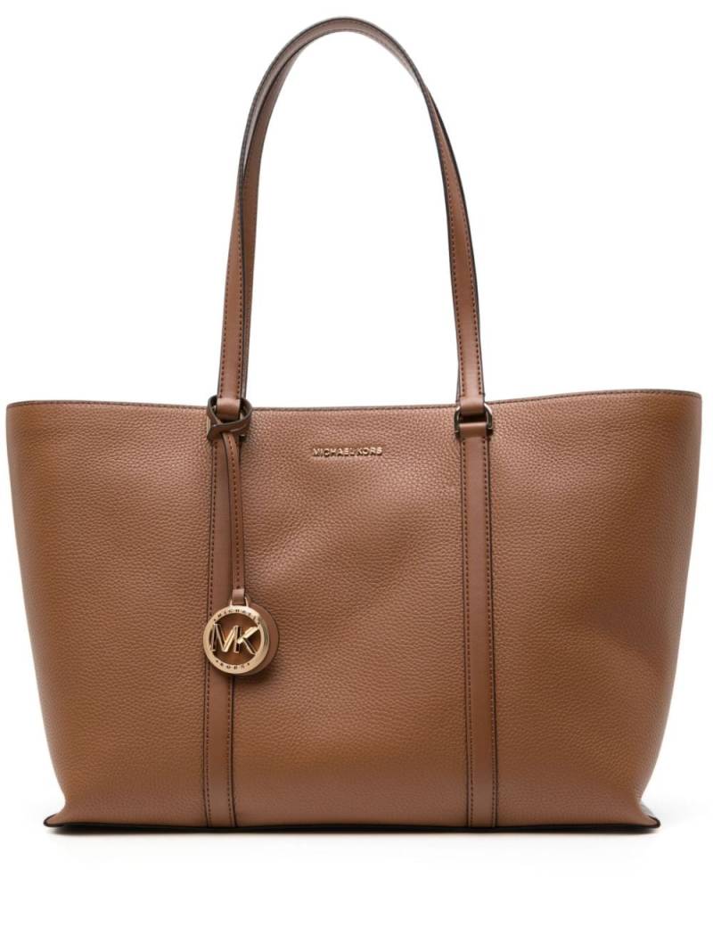 Michael Kors large Temple tote bag - Brown von Michael Kors