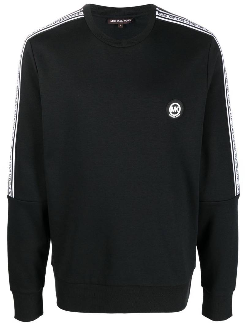 Michael Kors logo-patch sweatshirt - Black von Michael Kors