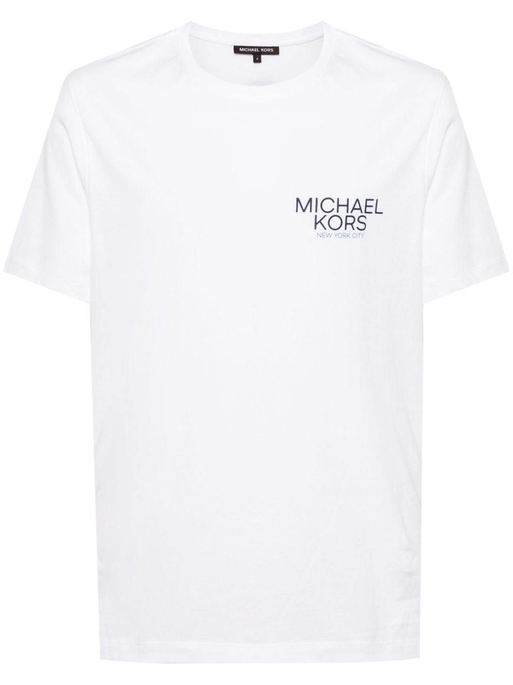 Michael Kors logo-print cotton T-shirt - White von Michael Kors