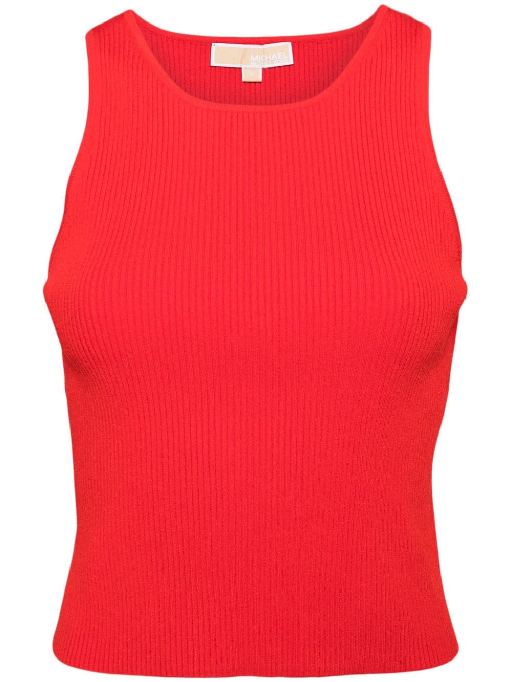 Michael Kors ribbed cropped top - Red von Michael Kors