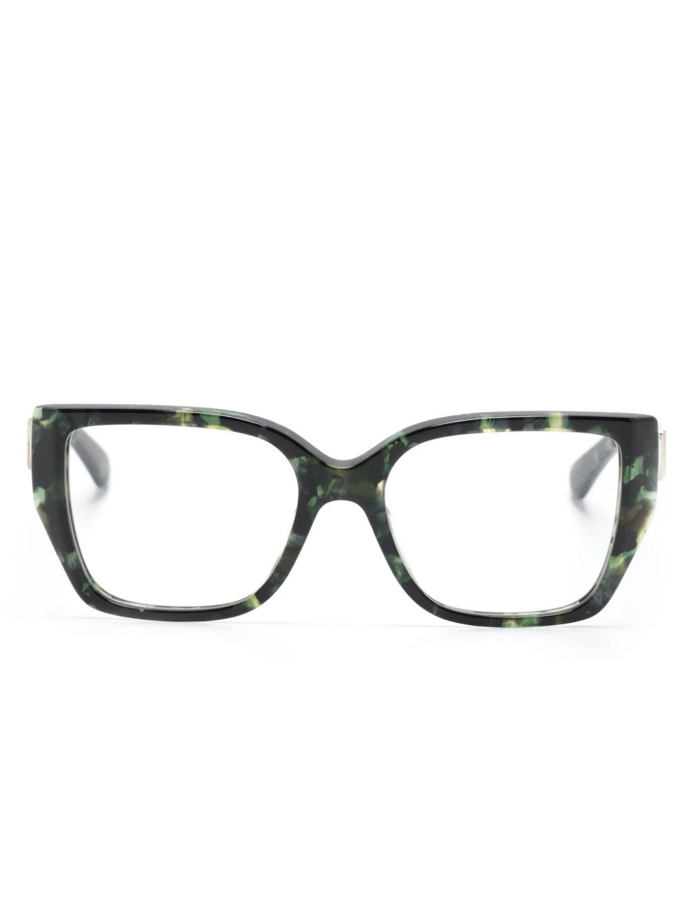 Michael Kors square-frame glasses - Green von Michael Kors