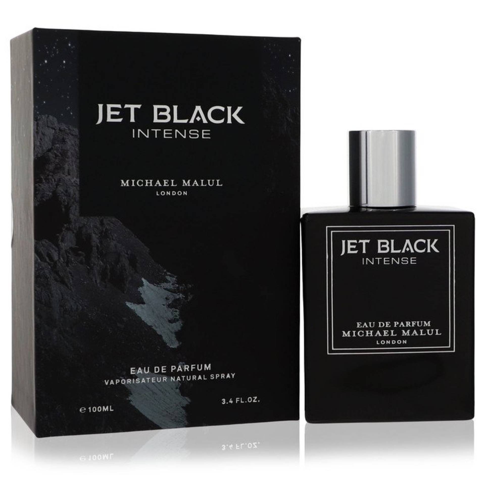 Michael Malul Jet Black Intense Eau De Parfum Spray 100 ml von Michael Malul