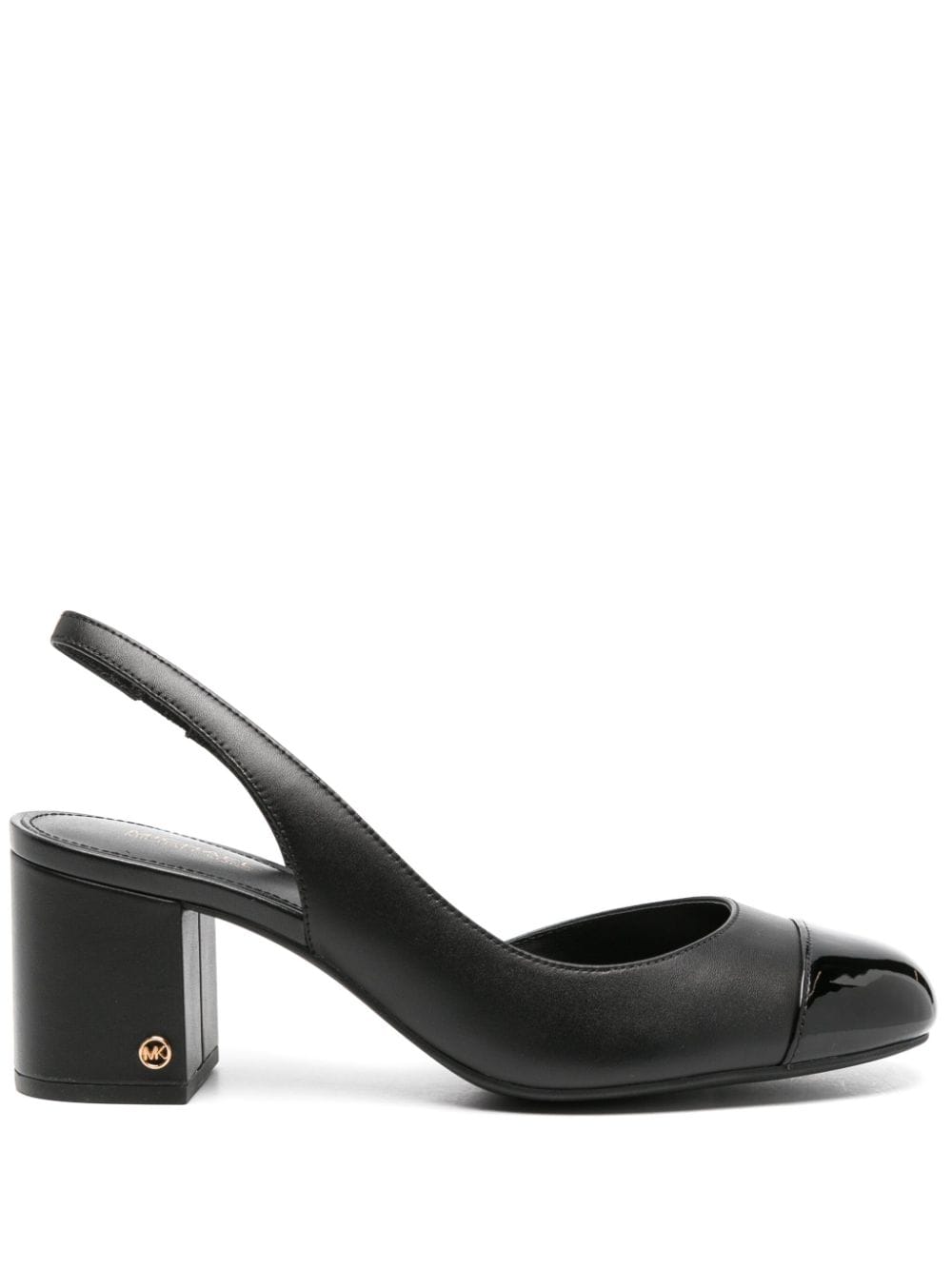 Michael Michael Kors 65mm block-heel slingback pumps - Black von Michael Michael Kors