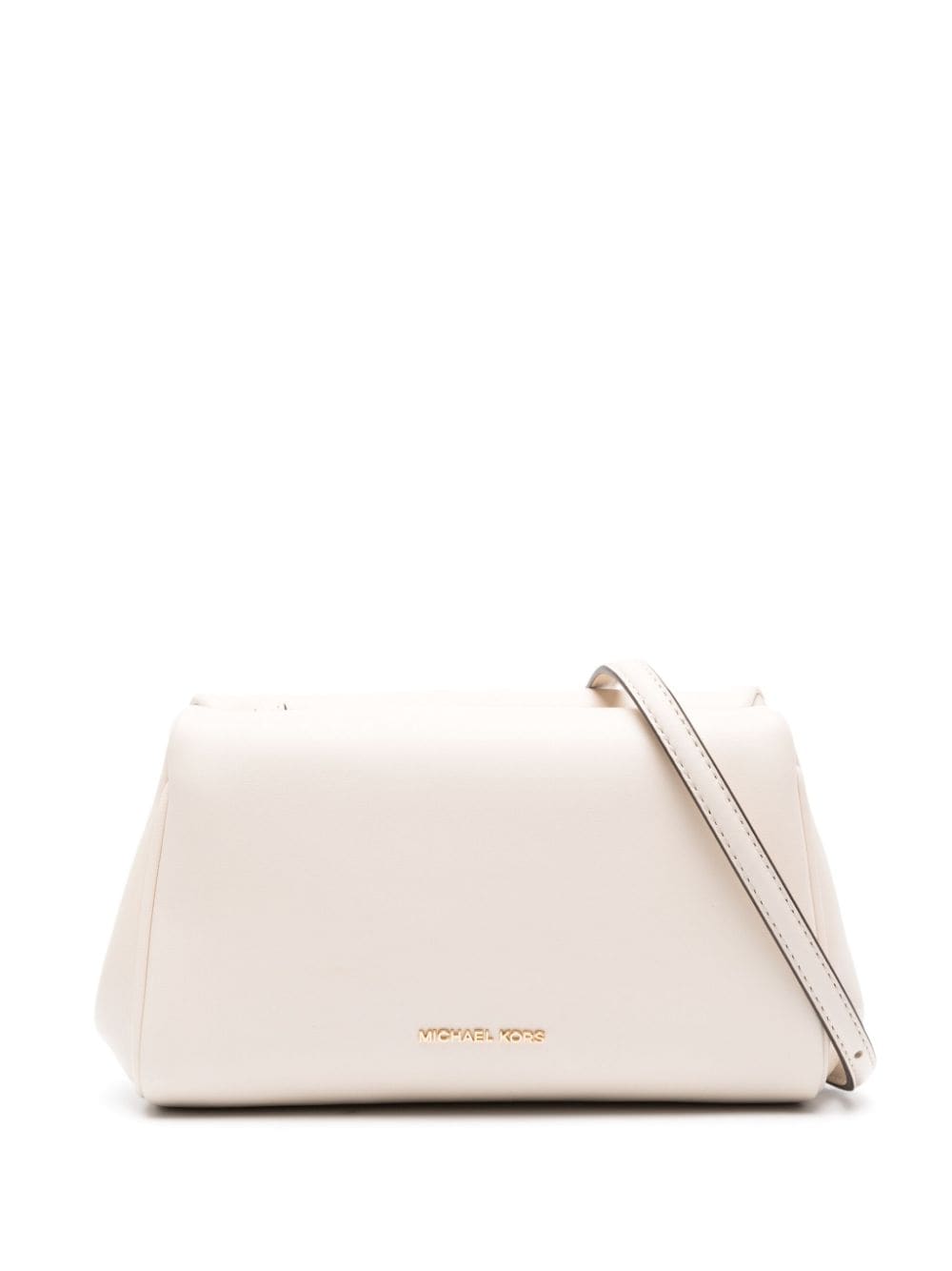 Michael Michael Kors Belle leather crossbody bag - White von Michael Michael Kors