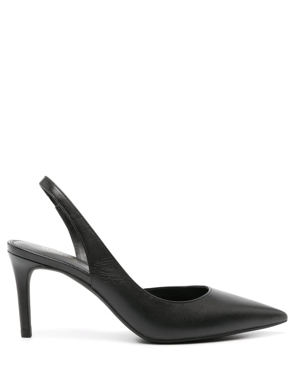 Michael Michael Kors Chelsea slingback leather pumps - Black von Michael Michael Kors