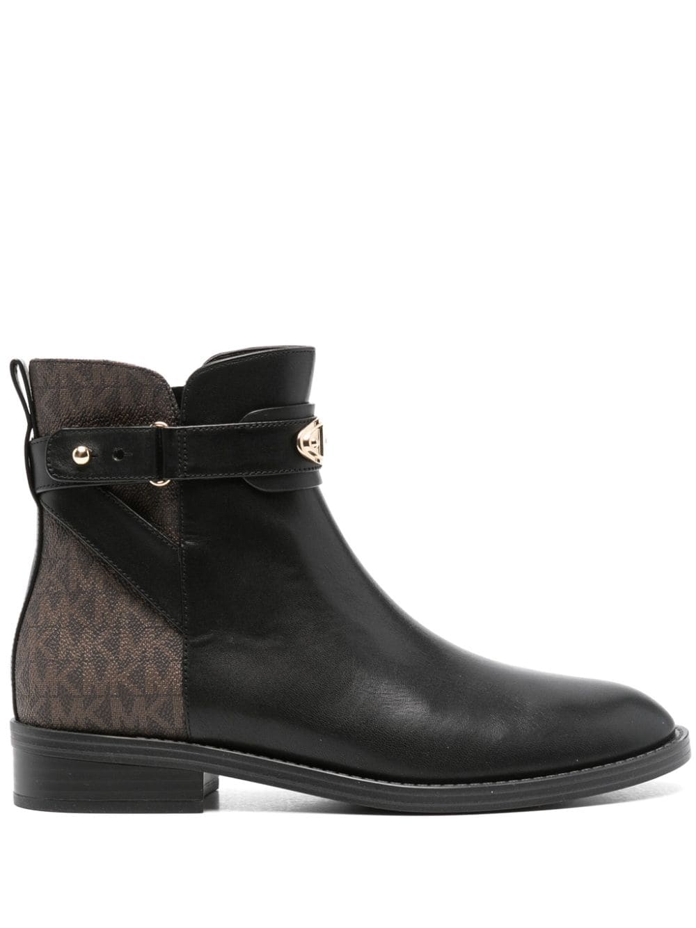 Michael Michael Kors Darcy monogram-print boots - Black von Michael Michael Kors