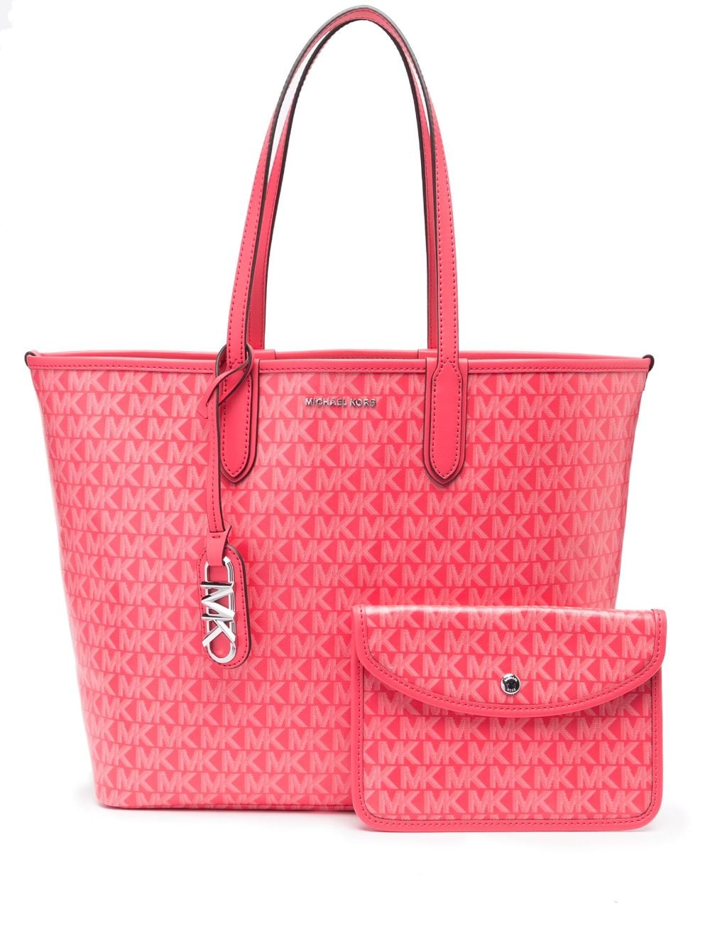 Michael Michael Kors Eliza monogram-jacquard tote bag - Pink von Michael Michael Kors