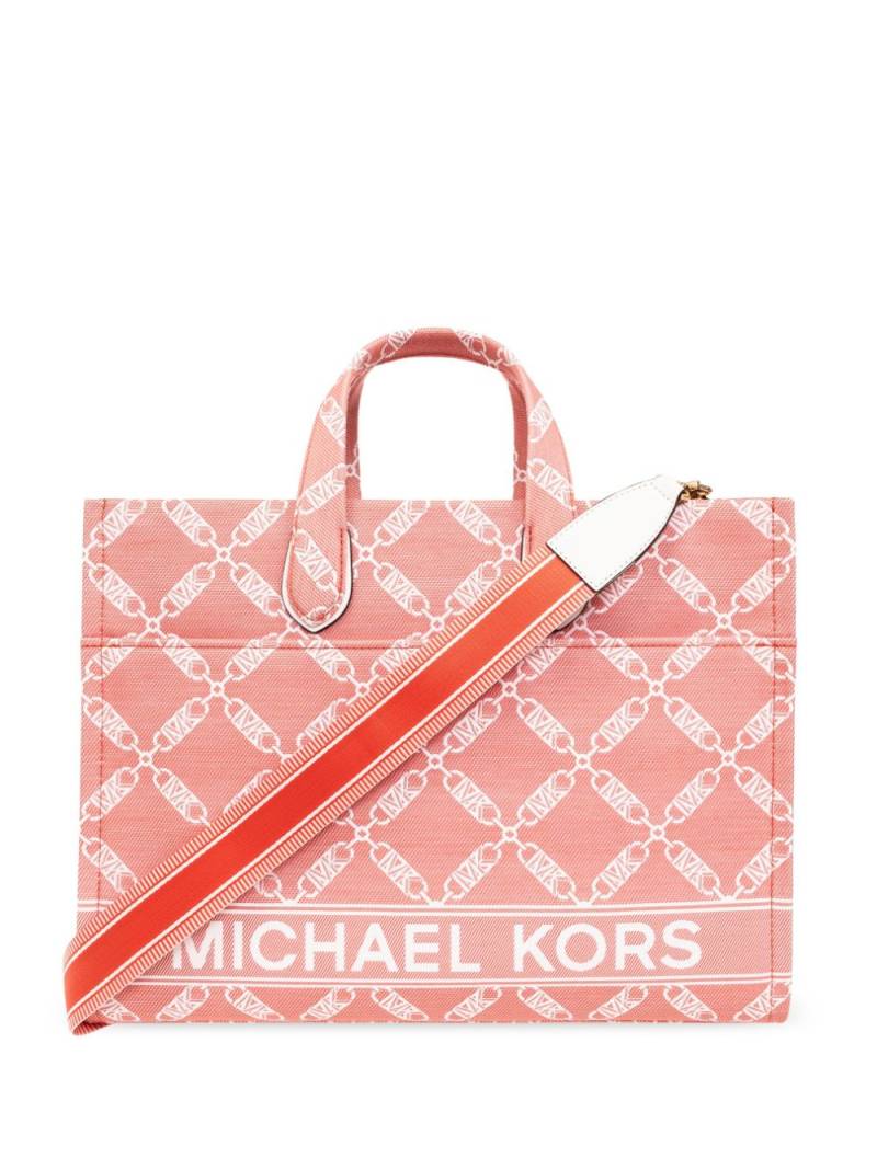 Michael Michael Kors Gigi cotton tote bag - Pink von Michael Michael Kors