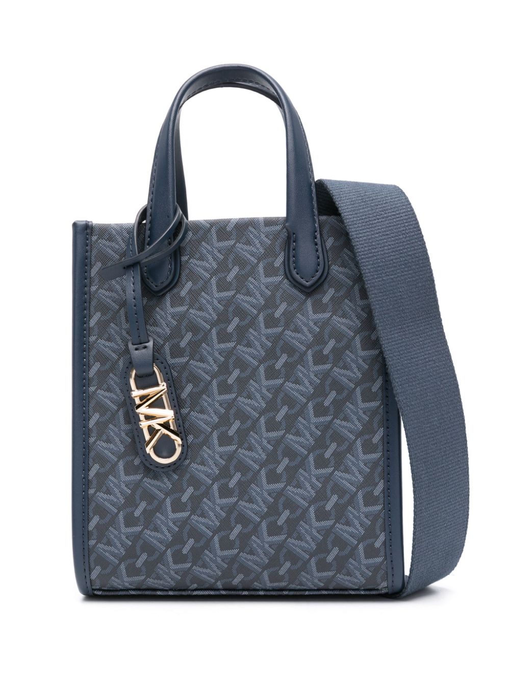 Michael Michael Kors Gigi monogram-pattern tote bag - Blue von Michael Michael Kors