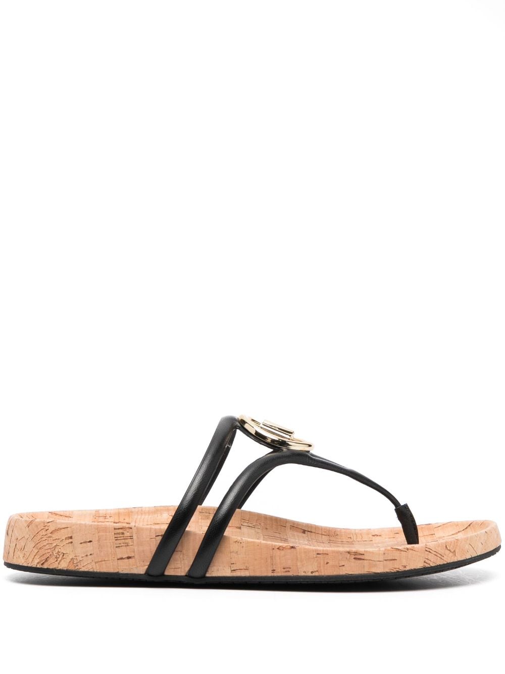 Michael Michael Kors Hampton flip flop sandals - Black von Michael Michael Kors