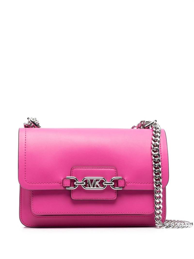 Michael Michael Kors Heather logo-plaque crossbody bag - Pink von Michael Michael Kors