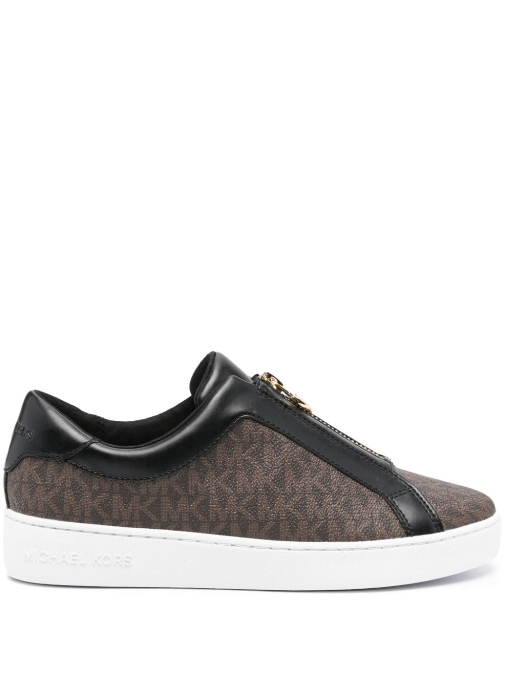 Michael Michael Kors Keaton logo-print sneakers - Brown von Michael Michael Kors