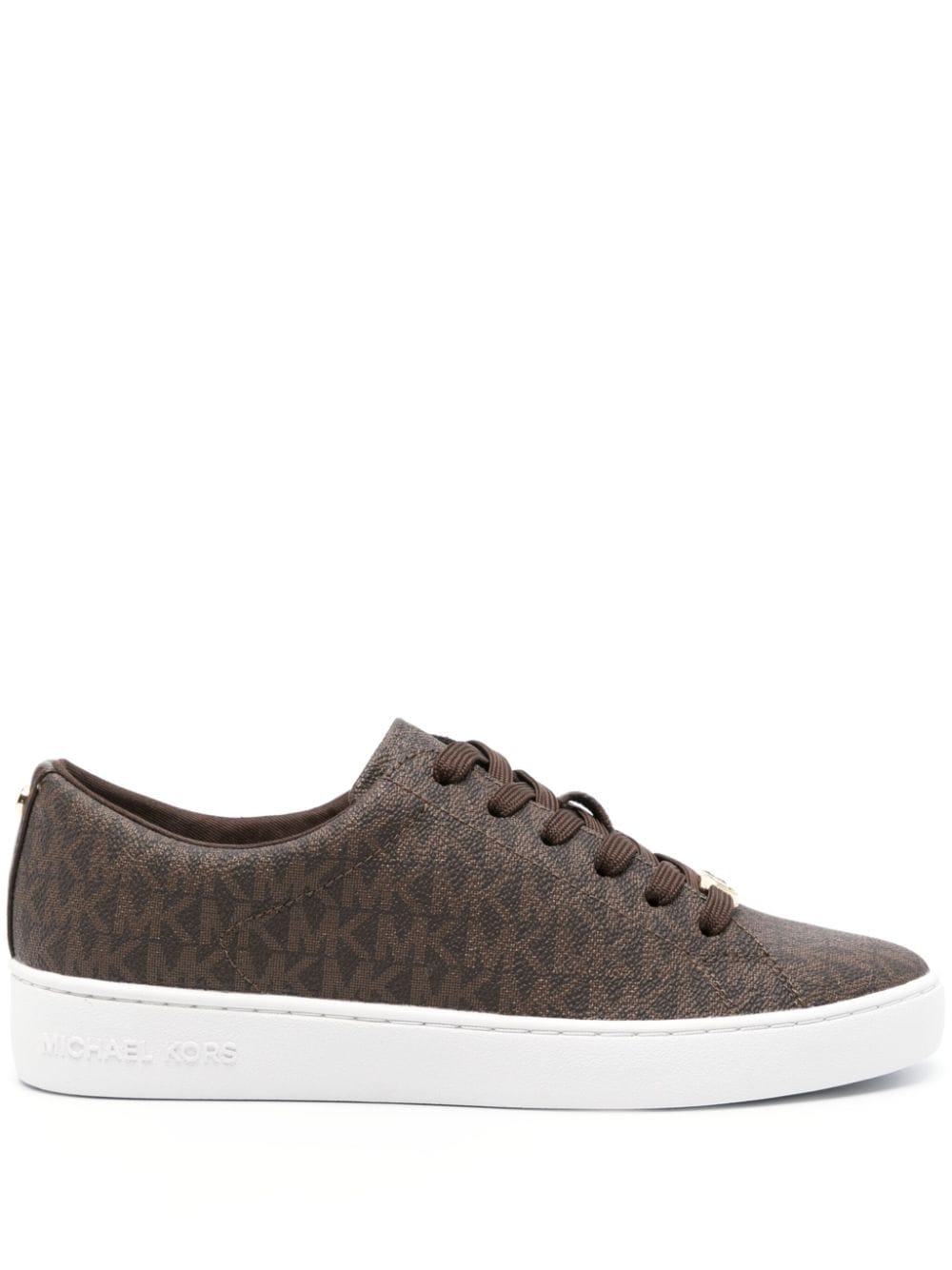 Michael Michael Kors Keaton logo-print sneakers - Brown von Michael Michael Kors