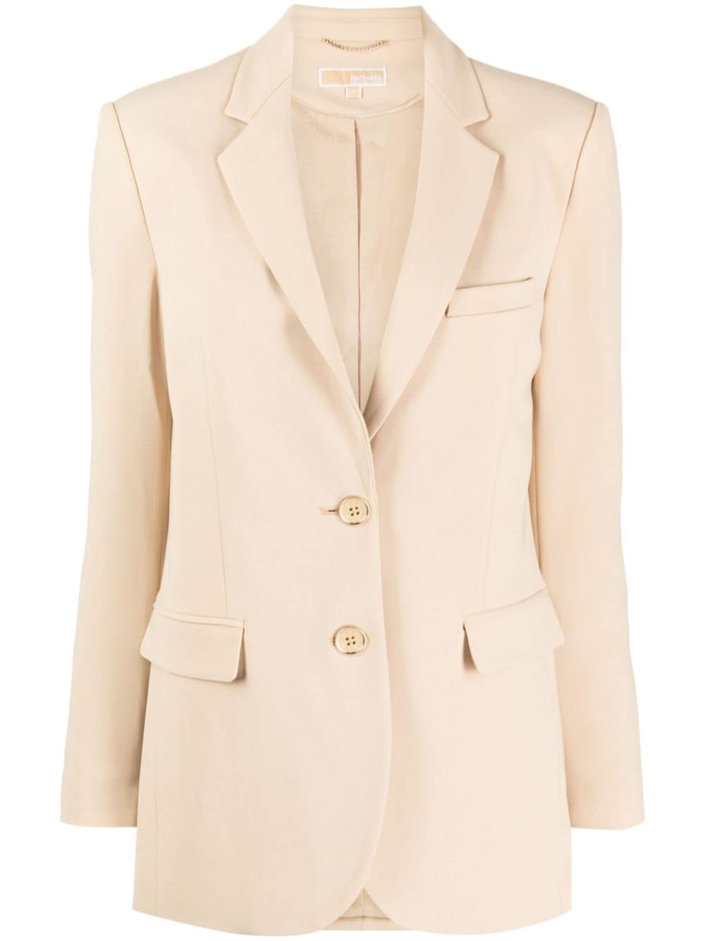 Michael Michael Kors Mensy single-breasted blazer - Yellow von Michael Michael Kors