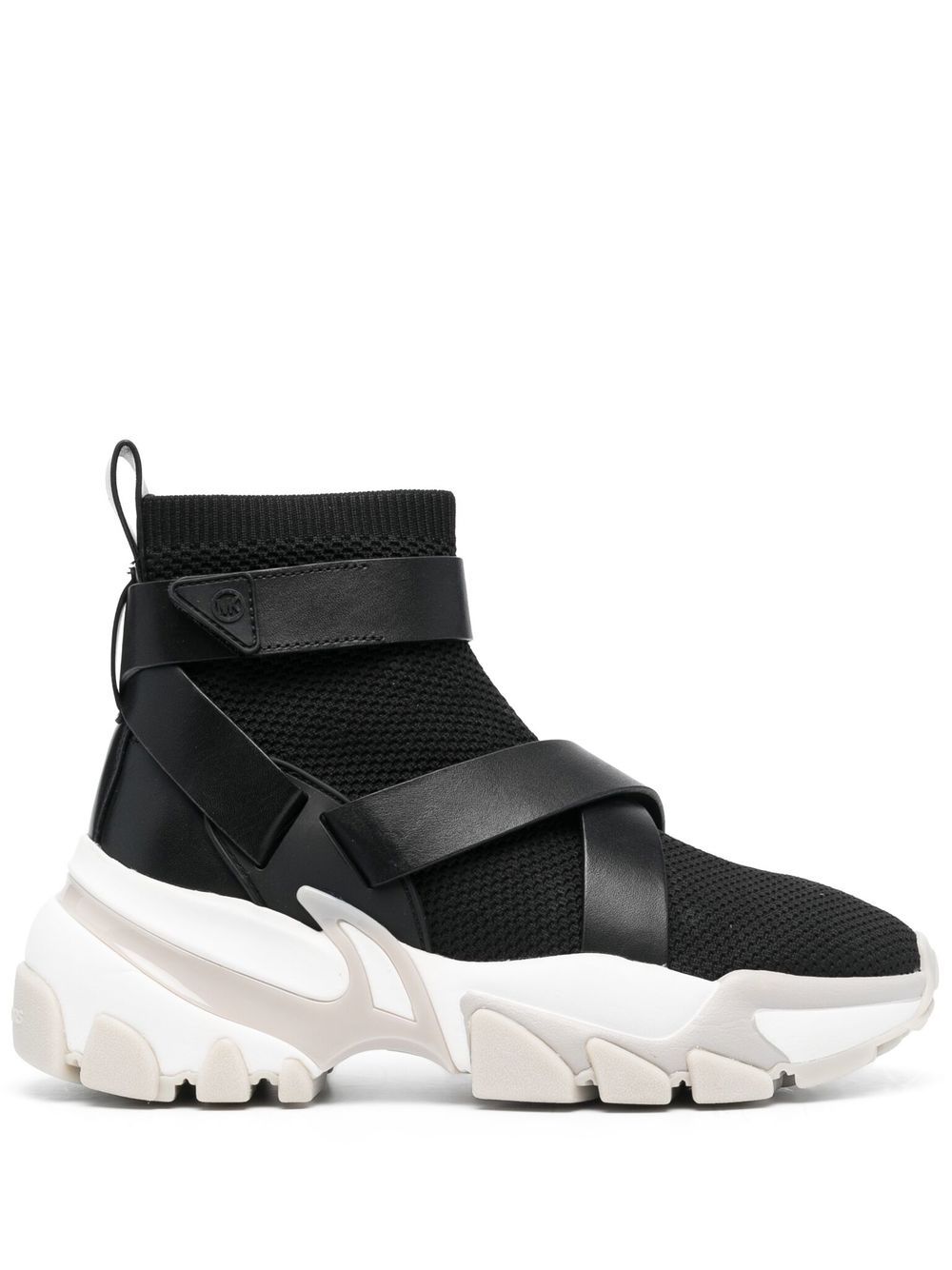 Michael Michael Kors Nick strap sneaker boots - Black von Michael Michael Kors