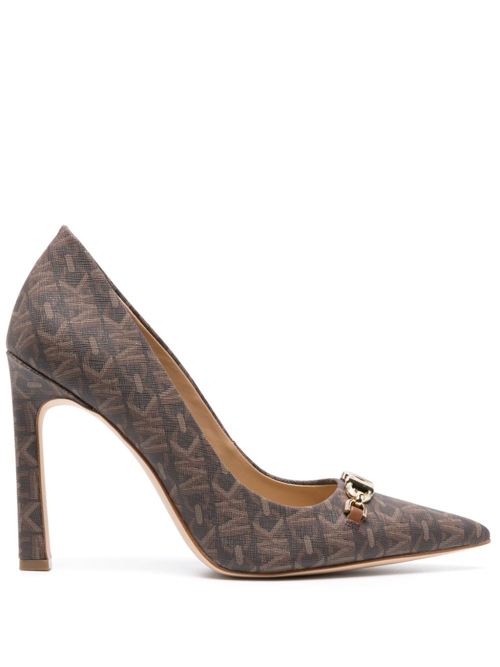 Michael Michael Kors Tiffanie Empire 105mm pumps - Brown von Michael Michael Kors