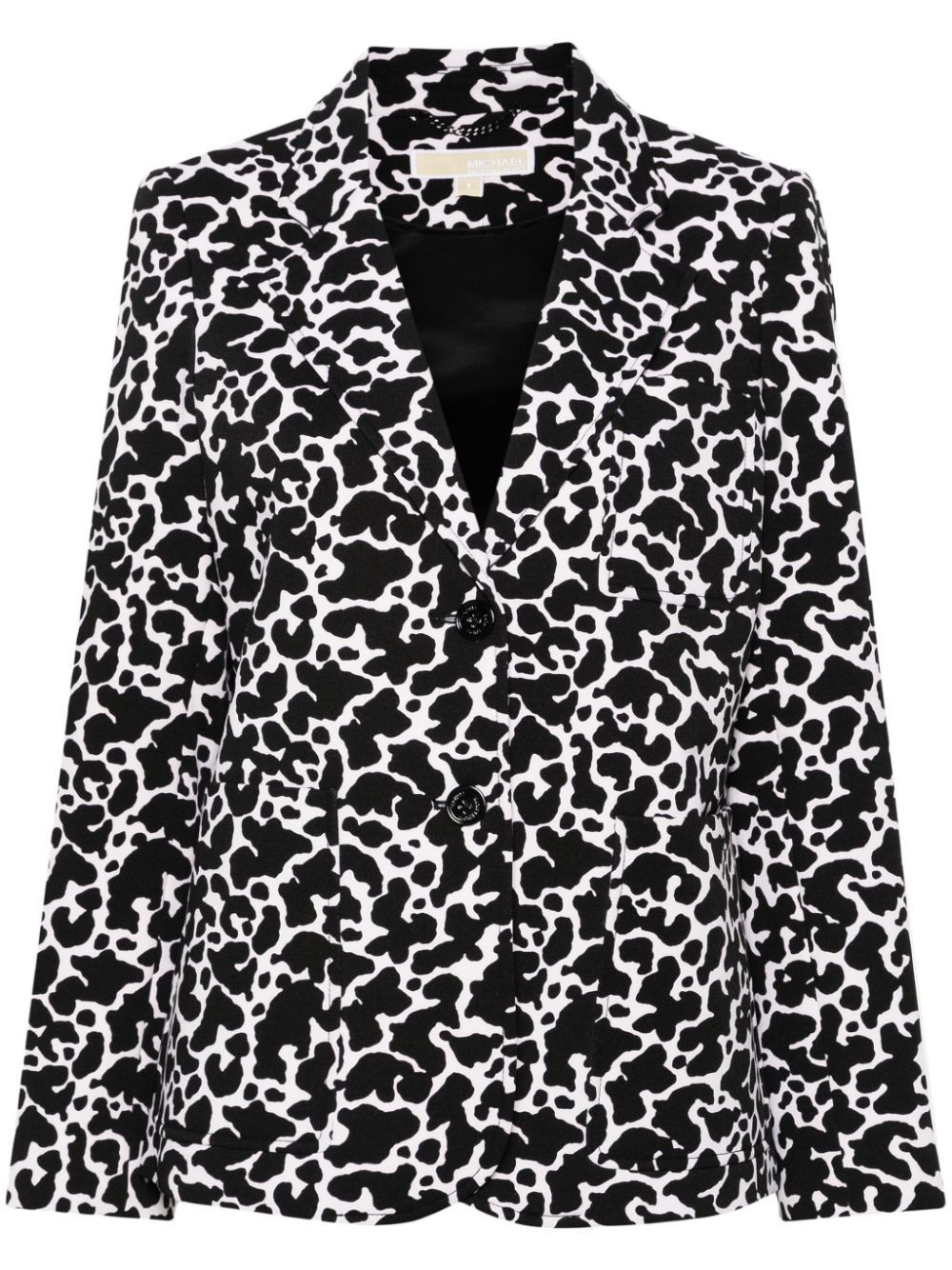 Michael Michael Kors animal-print blazer - White von Michael Michael Kors