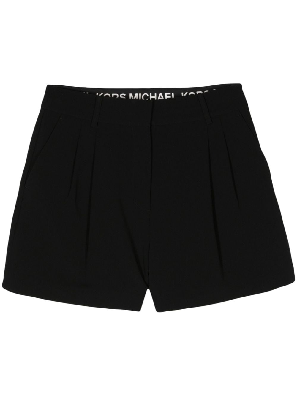 Michael Michael Kors crepe tailored shorts - Black von Michael Michael Kors