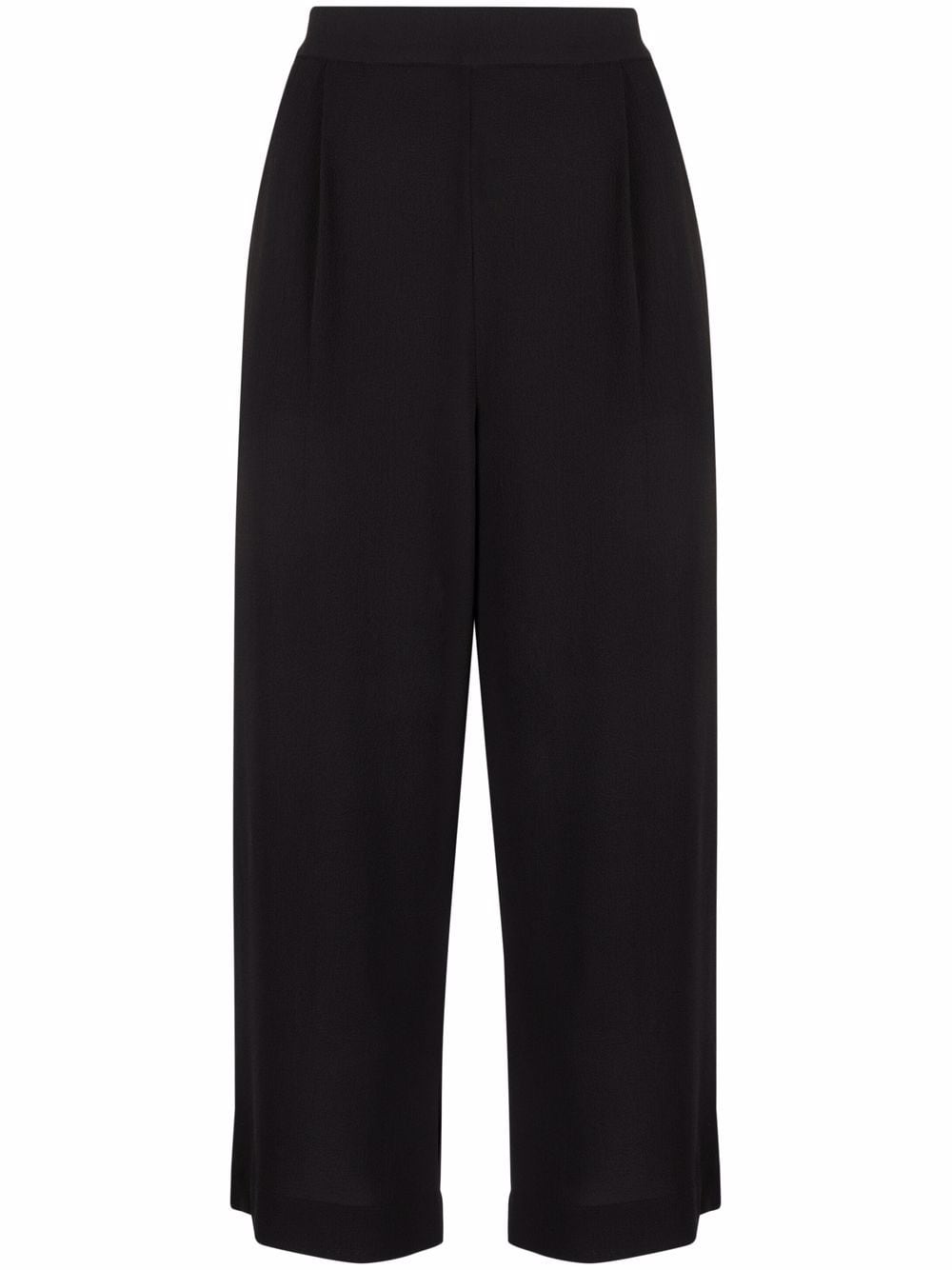 Michael Michael Kors cropped wide-leg trousers - Black von Michael Michael Kors