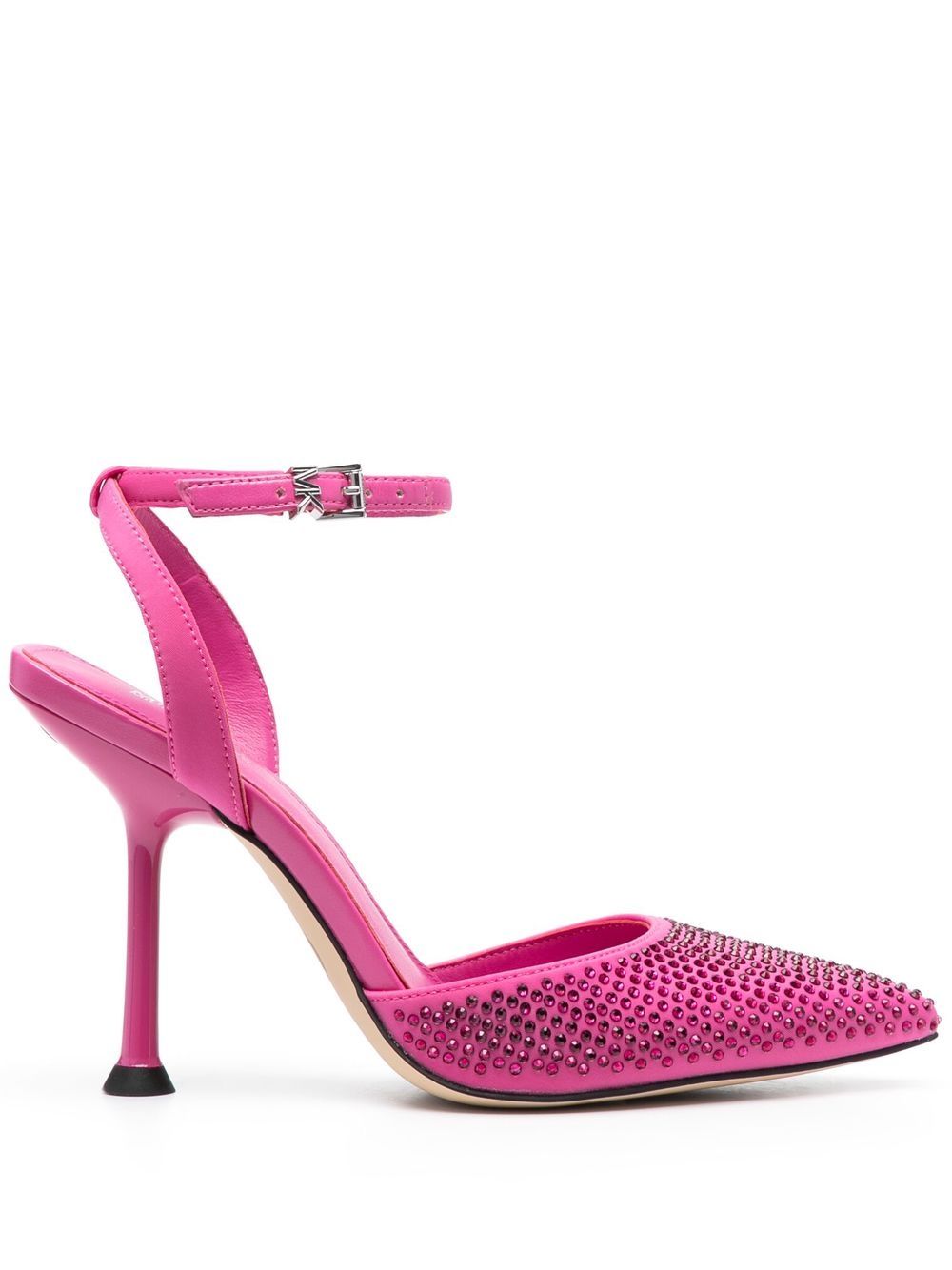 Michael Kors crystal-embellished pointed-toe sandals - Pink von Michael Kors