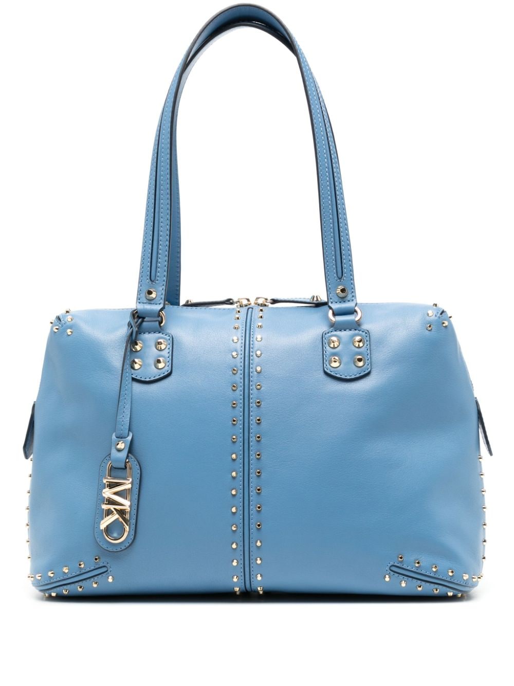 Michael Michael Kors large Astor leather shoulder bag - Blue von Michael Michael Kors