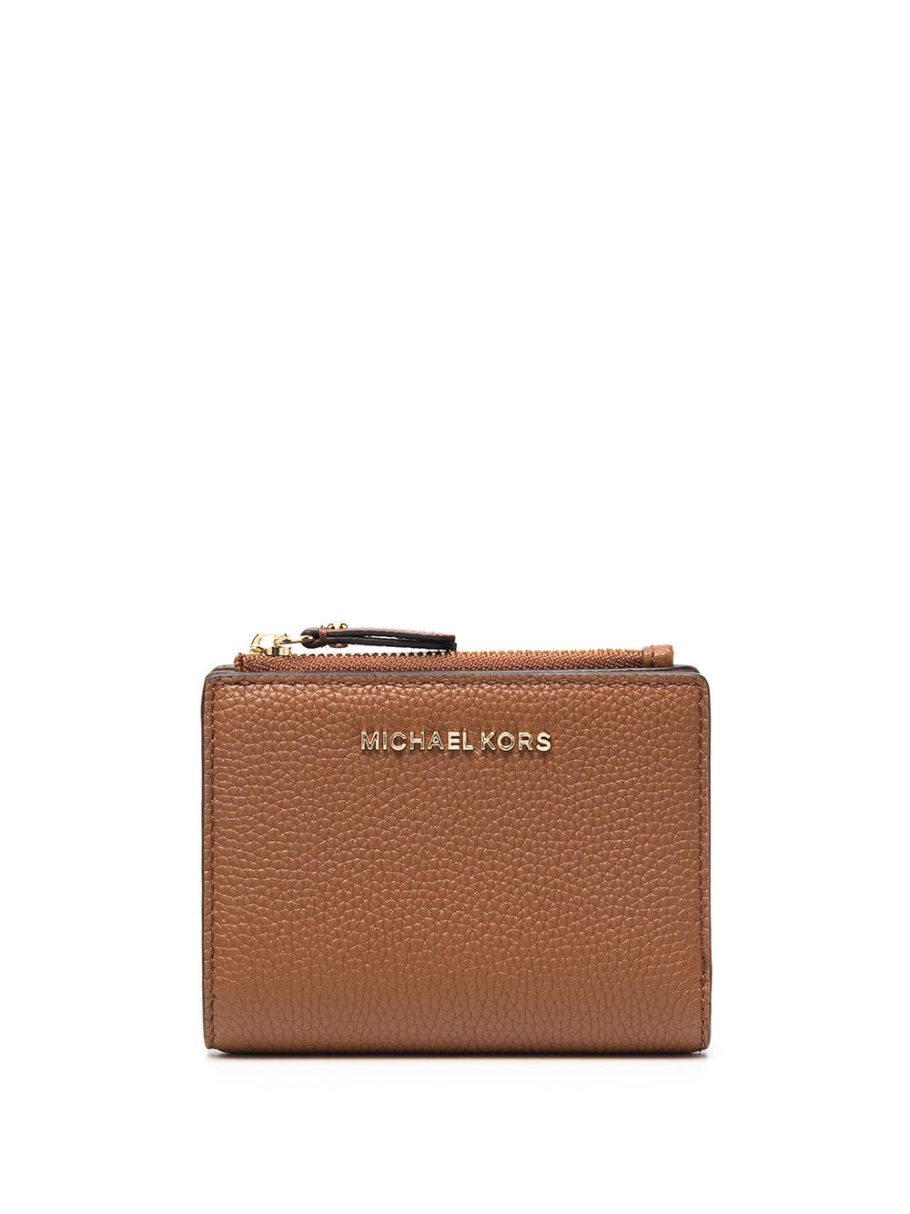 Michael Michael Kors logo plaque wallet - Brown von Michael Michael Kors