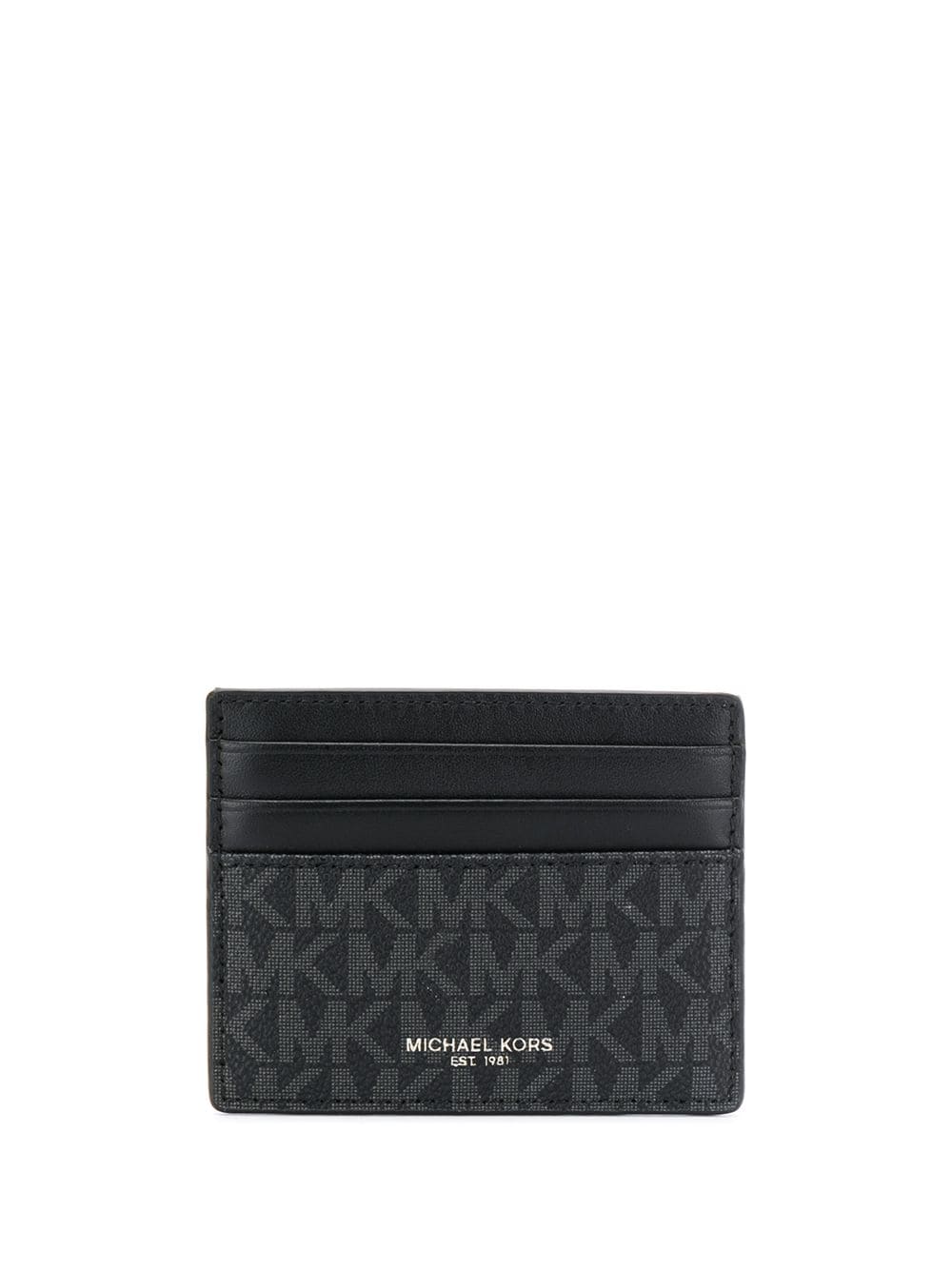 Michael Michael Kors logo print cardholder - Black von Michael Michael Kors