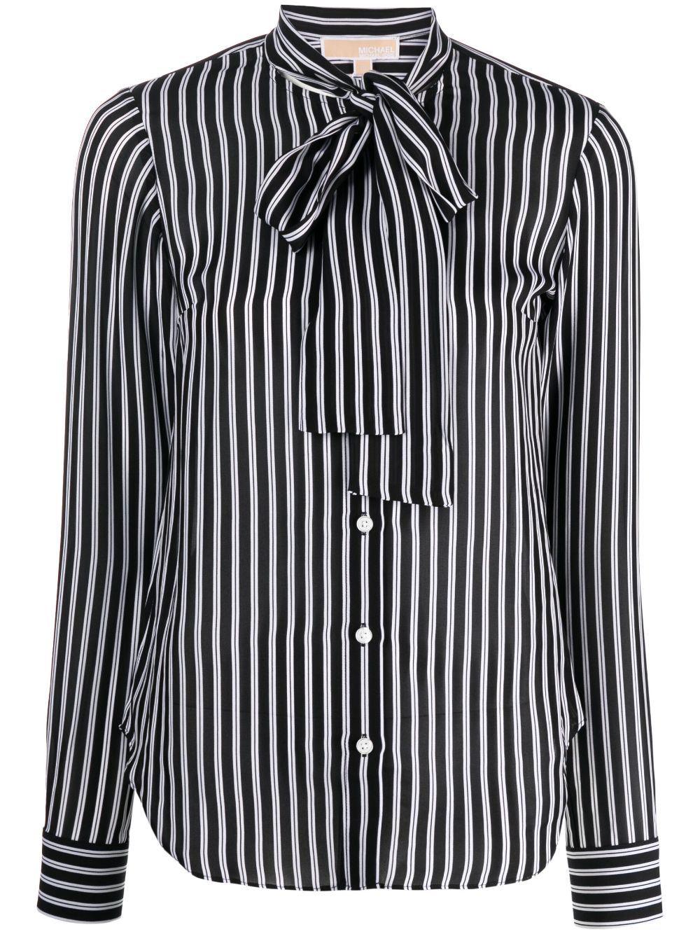 Michael Michael Kors pussy-bow collar shirt - Black von Michael Michael Kors