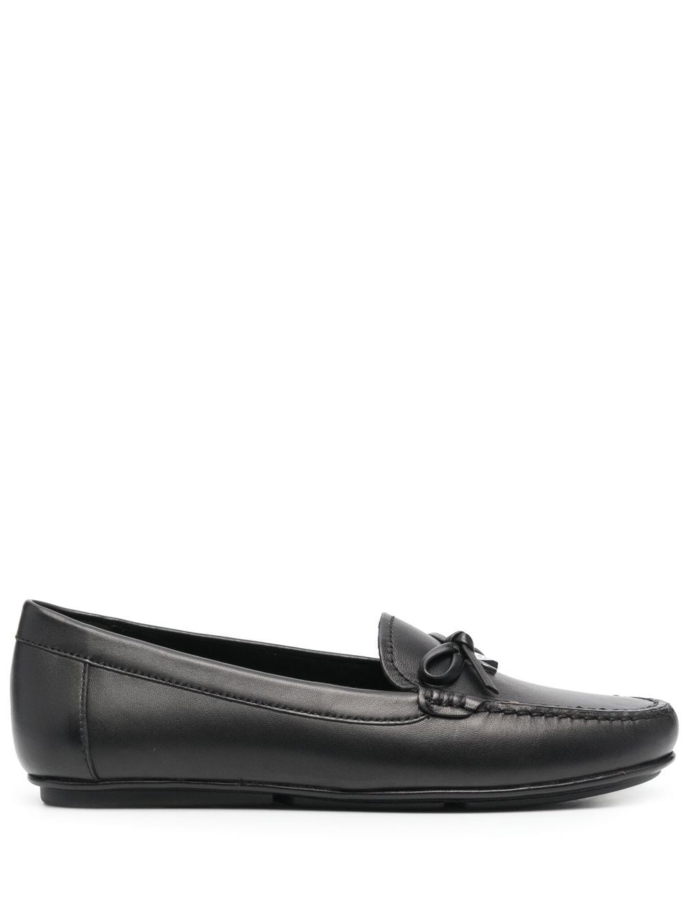 Michael Kors round toe loafers - Black von Michael Kors