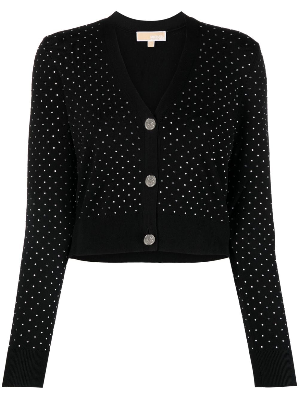 Michael Michael Kors studded cropped cardigan - Black von Michael Michael Kors