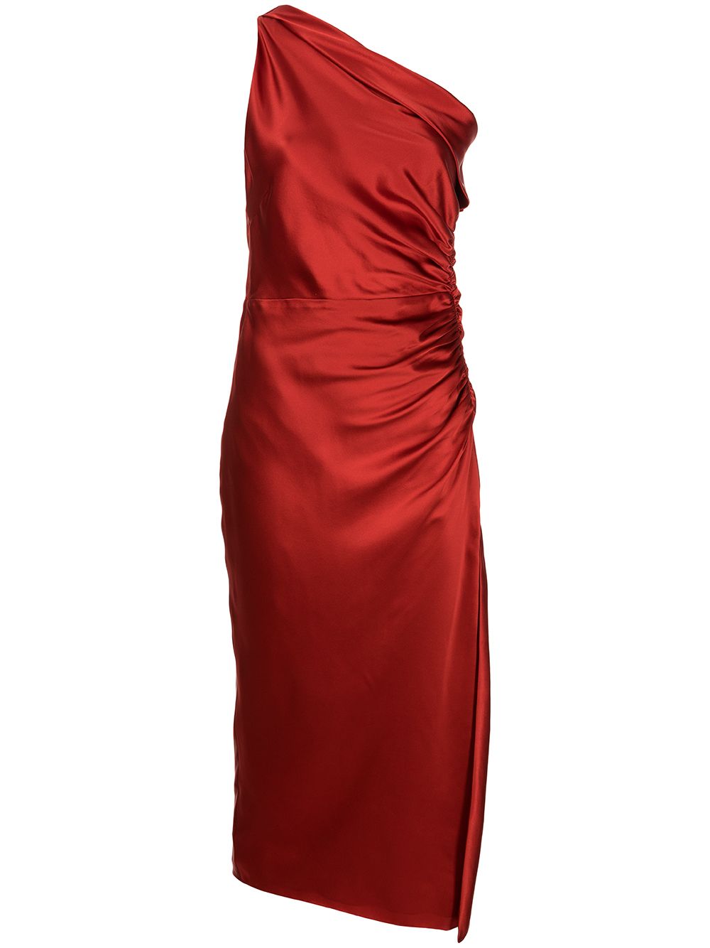 Michelle Mason gathered-detail silk dress von Michelle Mason