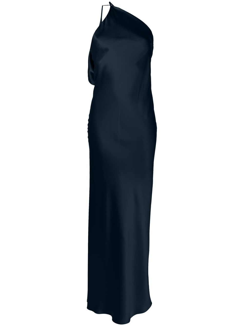 Michelle Mason single-shoulder maxi dress - Blue von Michelle Mason