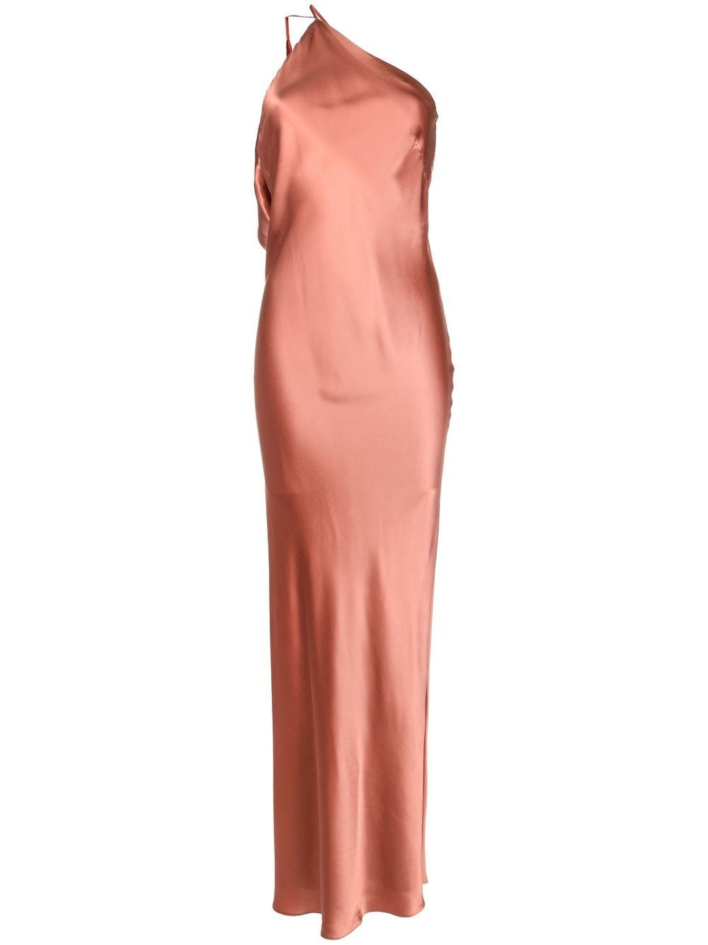 Michelle Mason single-shoulder maxi dress - Orange von Michelle Mason