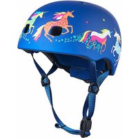 MICRO Kinder Scooter Helm Unicorn blau | 48-53CM von Micro