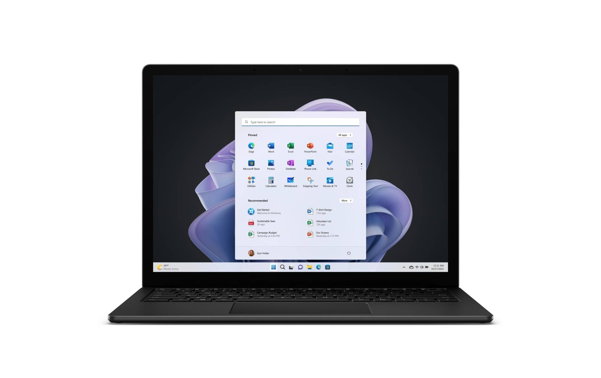 Microsoft Business-Notebook »Microsoft Surface Laptop 5 i5, Schwarz«, 34,15 cm, / 13,5 Zoll, Intel, Core i5, Iris Xe Graphics, 256 GB SSD von Microsoft
