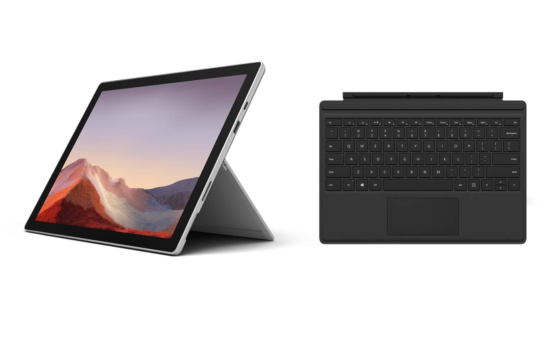 Microsoft Notebook »Surface Pro 7 Business (i7, 16GB, 1TB) + Typecover«, 31,2 cm, / 12,3 Zoll, Intel, Core i7, 1000 GB SSD von Microsoft