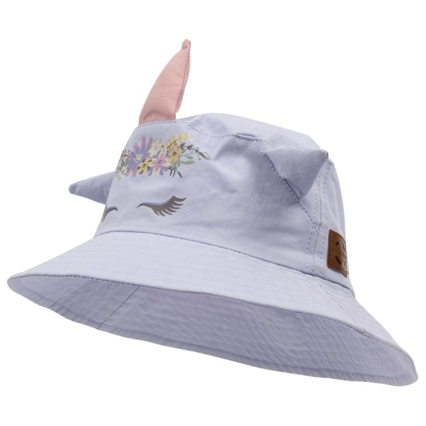 Mikk-Line - Kid's Summer Bucket Hat AOP - Cap Gr 51 cm - 2-4 Years lila von Mikk-Line
