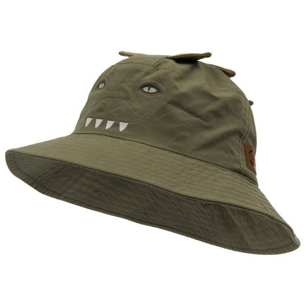Mikk-Line - Kid's Summer Bucket Hat AOP - Cap Gr 51 cm - 2-4 Years oliv von Mikk-Line
