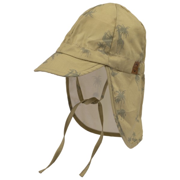 Mikk-Line - Kid's Summercap Long Neck AOP - Cap Gr 53 cm - 4-6 Years beige Mikk-Line - Kid's Summercap Long Neck AOP - Cap Gr 53 cm - 4-6 Years beige von Mikk-Line