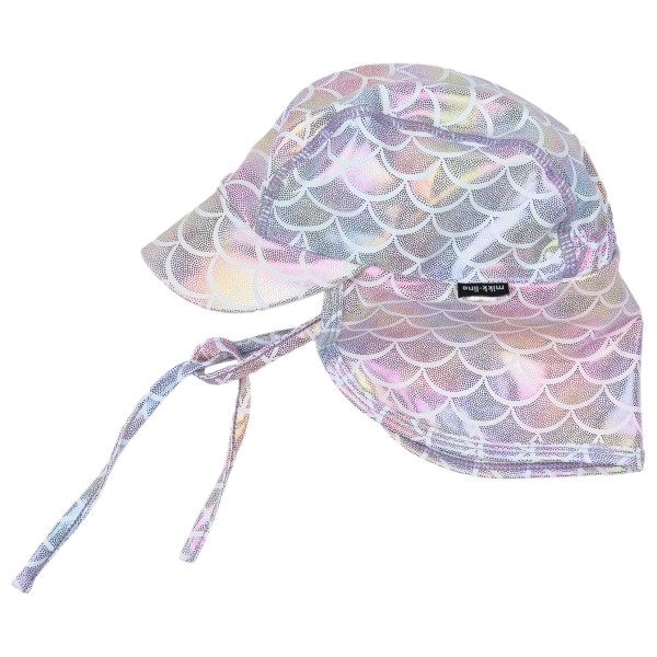 Mikk-Line - Kid's Swim Hat Print Recycled - Cap Gr 86/92 - 1-2 Years lila von Mikk-Line